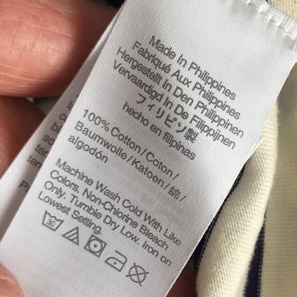 J.Crew Stripe Crew Neck Long Sleeve Stretch Knit Pullover - NEW - Picture 3 of 7